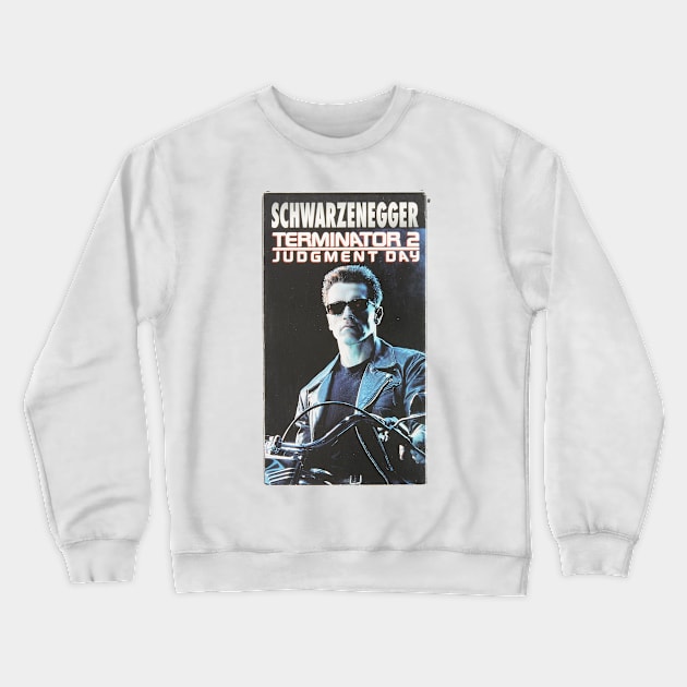 Terminator 2 VHS Crewneck Sweatshirt by Ultimate Action Movie Club